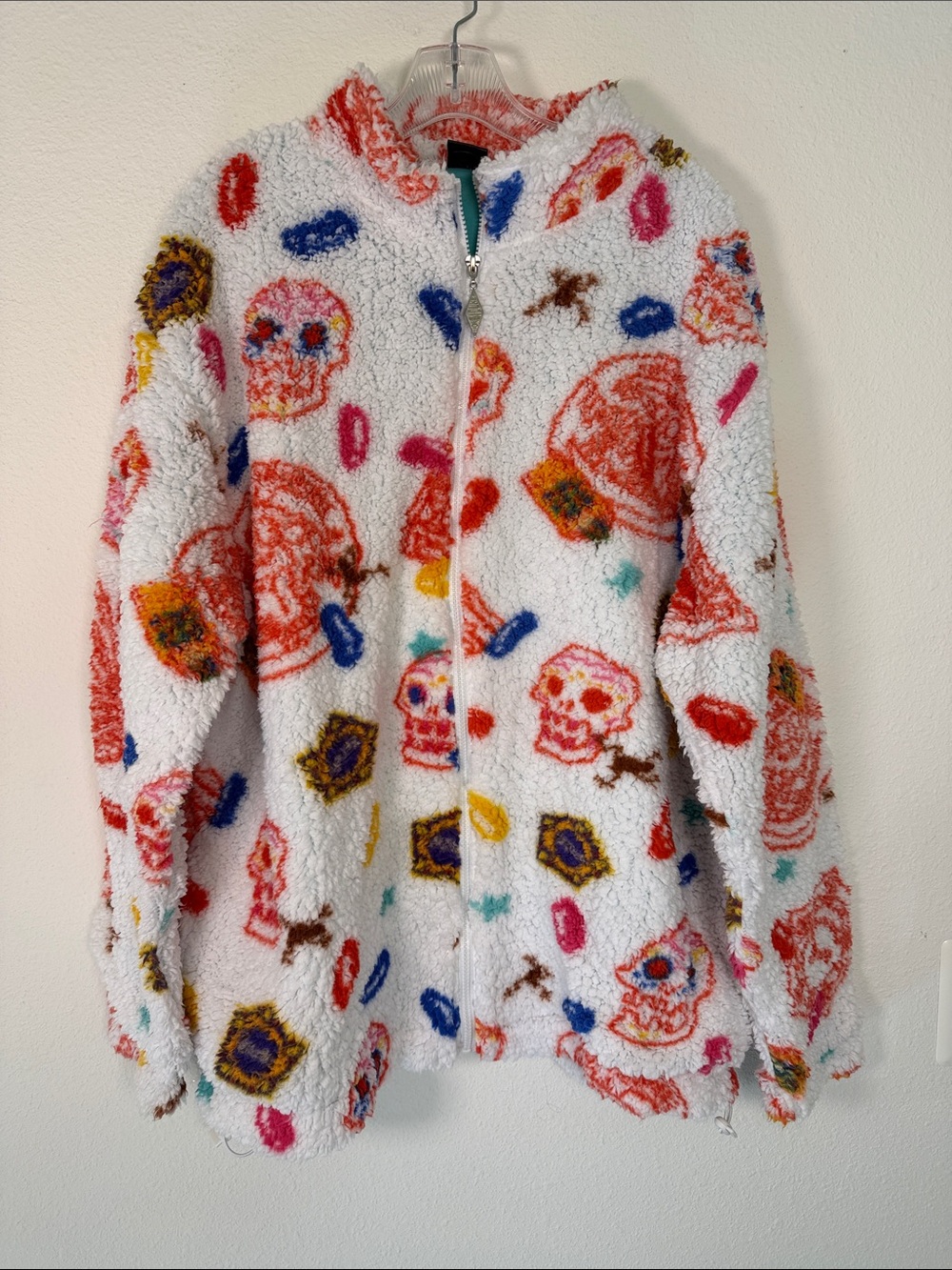 Cakeworthy x Harry Potter Honeydukes Lined Sherpa Zip Jacket Plus Size 2XL - Picture 2 of 12